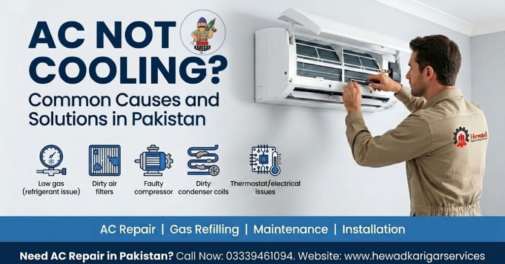 AC not cooling in Pakistan