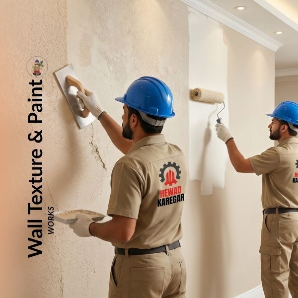wall texture & paints works pakistan