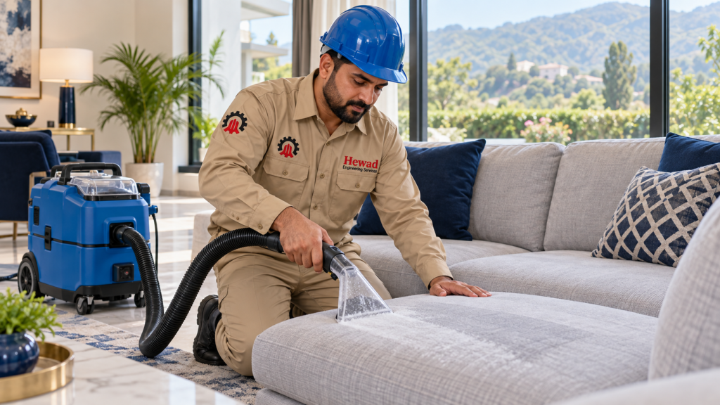 Sofa Cleaning Services in Islamabad | Hewad Karigar