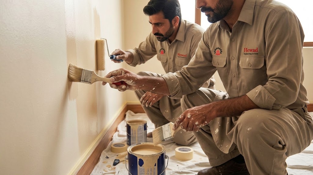 Wall Texture Paint Services in Rawalpindi