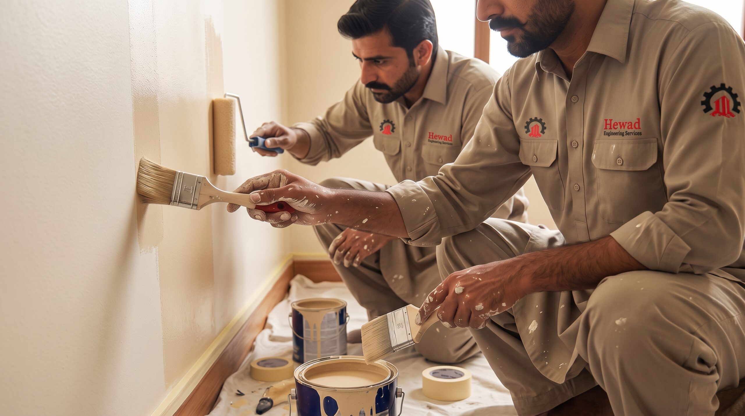 24/7 Expert Wall Texture & Paint Works in Karachi